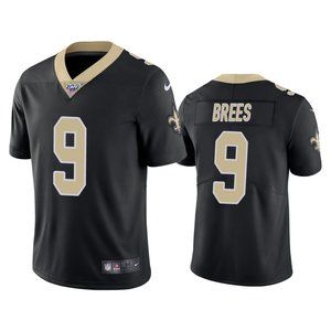 New Orleans Saints Drew Brees Black Jersey